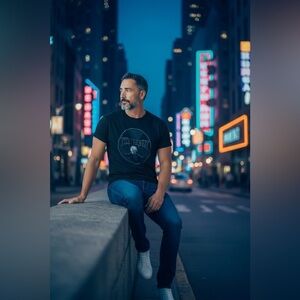 *30off3* MEGADETH Concert T Shirt Mens XL Double Sided Black.